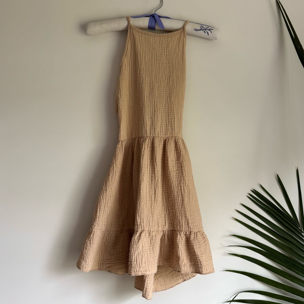 PrettyLittleThing Tiered Crinkle Mini Dress